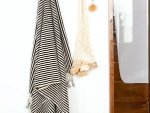 Striped Bath Towel