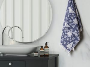 Pine Tree Hand Towel